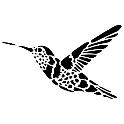 HUMMINGBIRD STENCIL