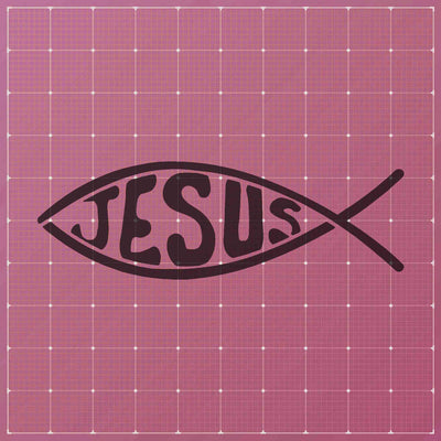 JESUS STENCIL - Lazy Stencils